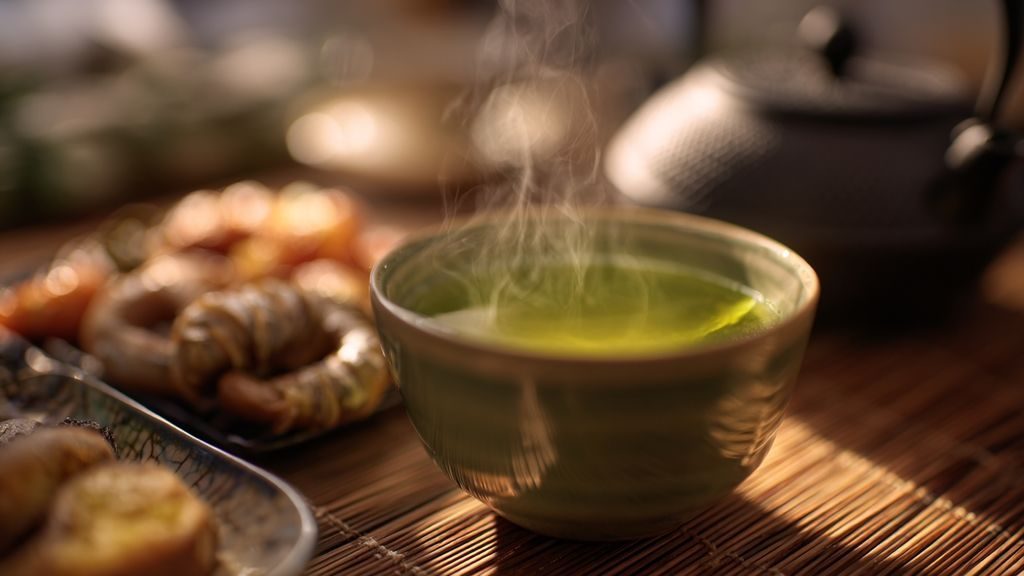 Comment la boisson accompagne-t-elle le petit-déjeuner chinois