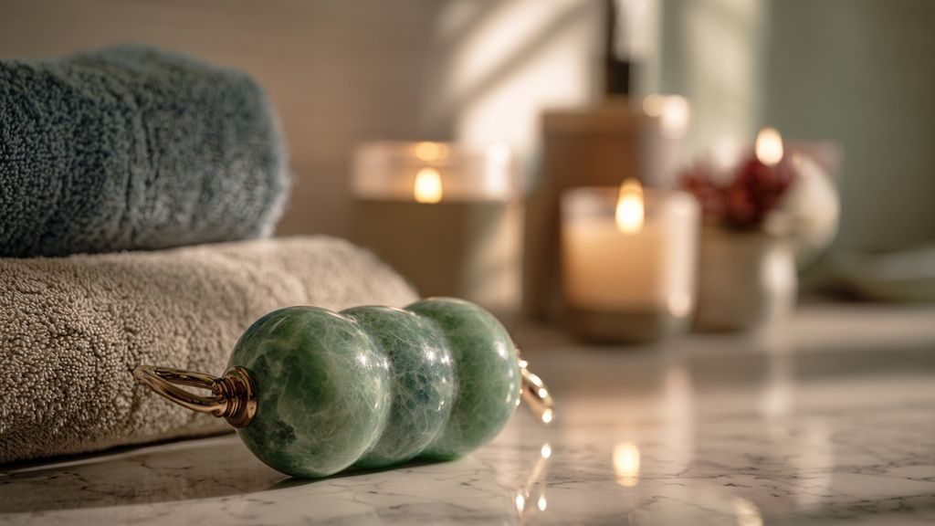 Quels sont les effets attendus du massage au rouleau de jade sur la peau et la beauté du visage